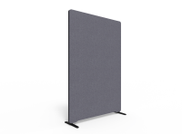 Lintex Edge skærmvæg 120x180cm Blazer Lite stof mørk grå