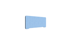 Lintex Edge bordskærm 100x40cm Cara stof lys blå