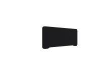Lintex Edge bordskærm 100x40cm Cara stof sort