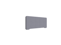 Lintex Edge bordskærm 100x40cm Cara stof mellemgrå