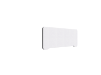 Lintex Edge bordskærm 100x40cm Cara stof hvid