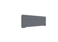 Lintex Edge bordskærm 120x40cm Cara stof mørk grå
