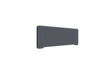 Lintex Edge bordskærm 120x40cm Cara stof koksgrå