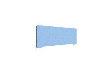 Lintex Edge bordskærm 120x40cm Cara stof lys blå