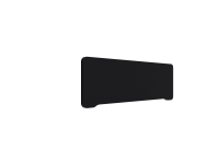 Lintex Edge bordskærm 120x40cm Cara stof sort