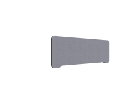 Lintex Edge bordskærm 120x40cm Cara stof mellemgrå