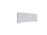 Lintex Edge bordskærm 120x40cm Blazer Lite stof lys grå