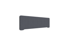 Lintex Edge bordskærm 140x40cm Cara stof koksgrå
