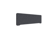 Lintex Edge bordskærm 140x40cm Blazer Lite stof koksgrå