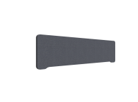 Lintex Edge bordskærm 160x40cm Cara stof koksgrå