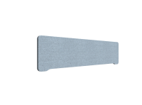 Lintex Edge bordskærm 160x40cm Blazer Lite stof lys blå