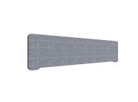 Lintex Edge bordskærm 180x40cm Cara stof grå