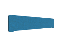 Lintex Edge bordskærm 200x40cm Blazer Lite stof blå
