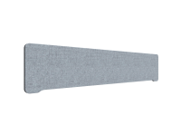 Lintex Edge bordskærm 200x40cm Blazer Lite stof grågrøn