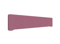 Lintex Edge bordskærm 200x40cm Blazer Lite stof lys rød
