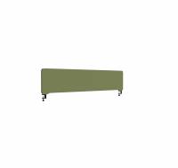 Lintex Edge bordskærm 200x40cm Cara stof lys grøn