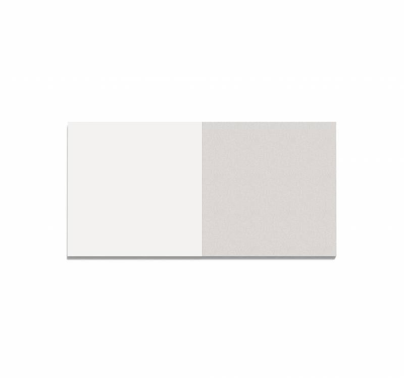 Lintex Air Textile opslagstavle 120x120cm naturfarvet stof