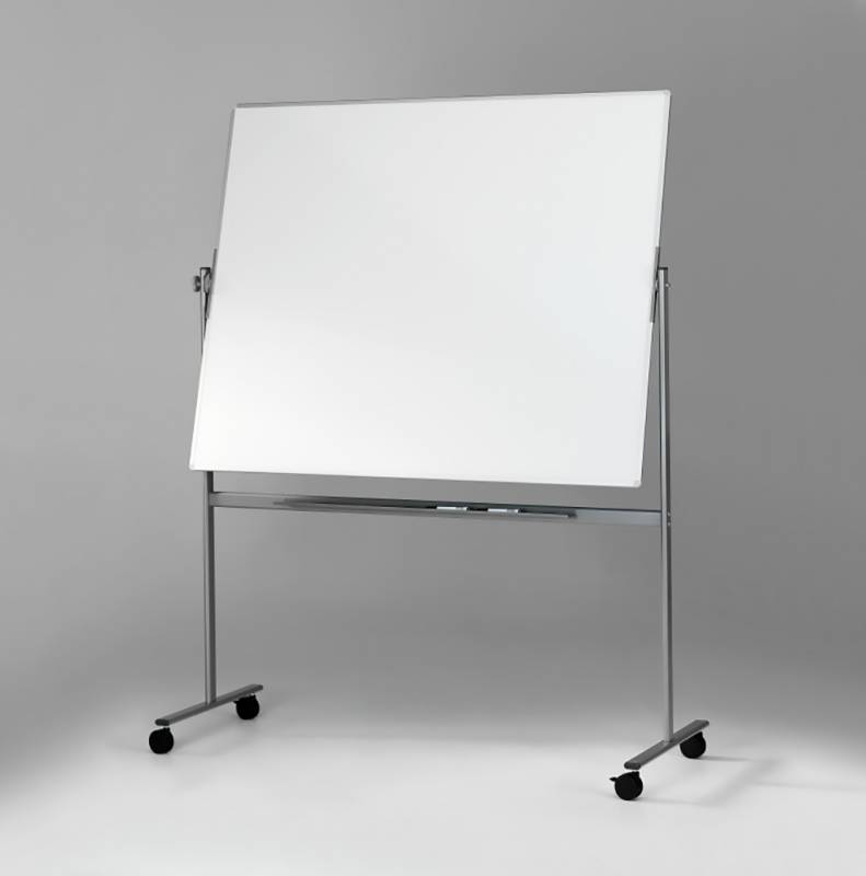 Lintex mobile svingtavle whiteboard 100x120cm