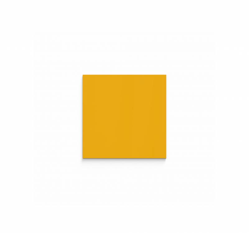 Lintex Mood Wall glastavle 50x50cm Bright, gul