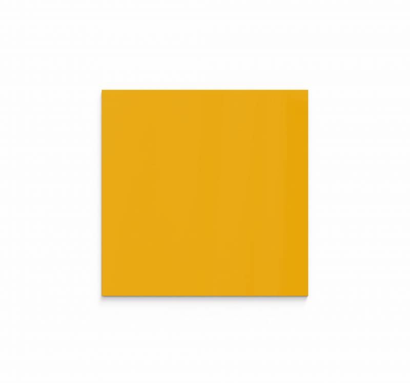 Lintex Mood Wall glastavle 75x75cm Bright, gul