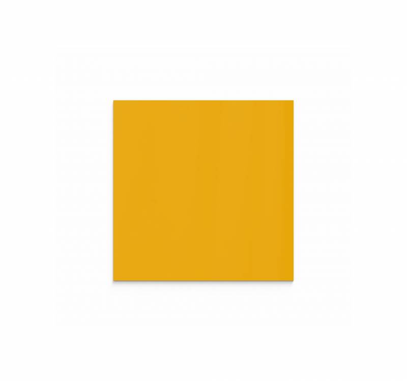 Lintex Mood Wall glastavle 100x100cm Bright, gul
