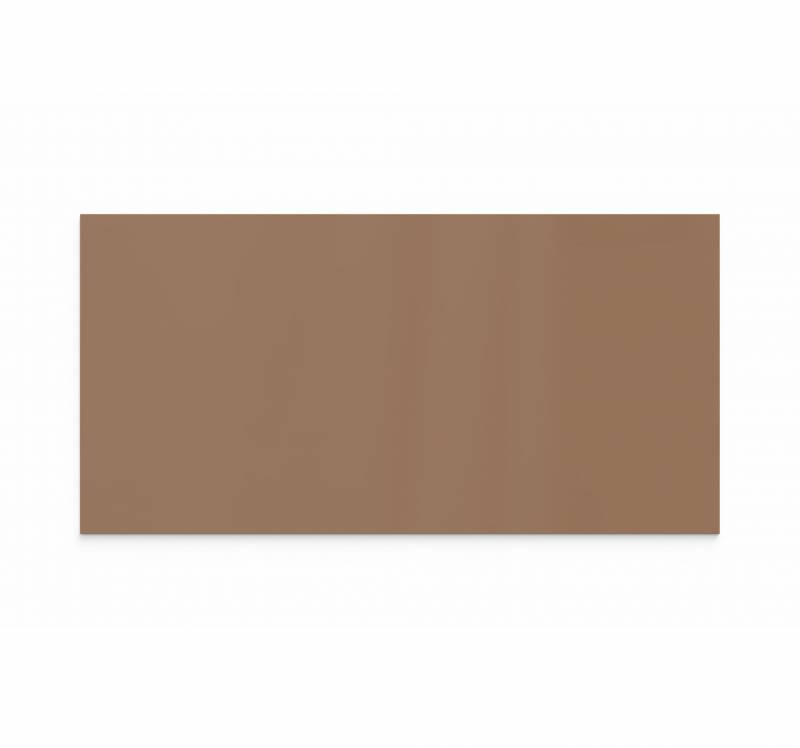 Lintex Mood Wall glastavle 200x100cm Humble, mokka