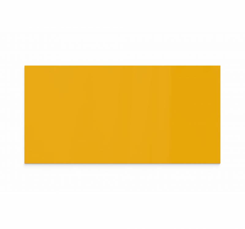 Lintex Mood Wall glastavle 200x100cm Bright, gul