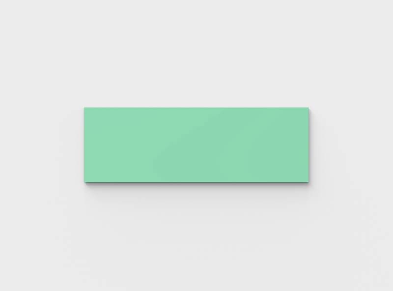 Lintex Mood Wall glastavle 150x50cm Free, mint grøn 