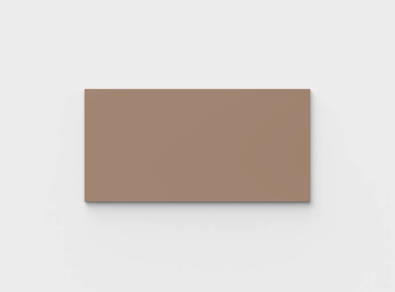 Lintex Mood Wall glastavle 150x75cm Humble, mokka 