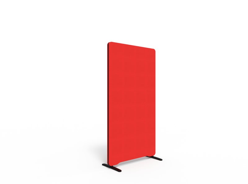 Lintex Edge skærmvæg 80x150cm Cara stof rød