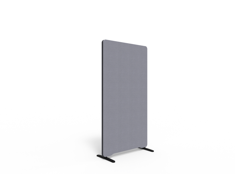 Lintex Edge skærmvæg 80x150cm Cara stof mellemgrå