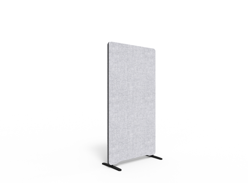 Lintex Edge skærmvæg 80x150cm Blazer Lite stof lys grå