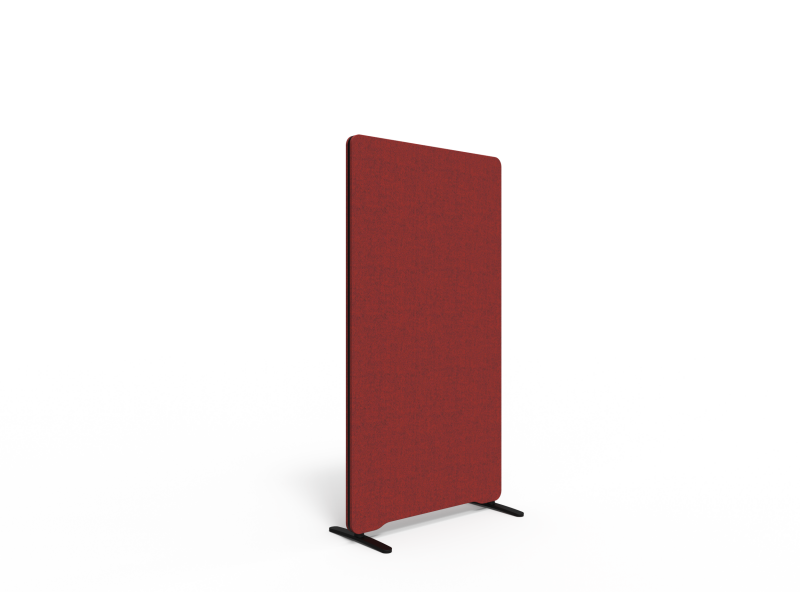 Lintex Edge skærmvæg 80x150cm Blazer Lite stof rød