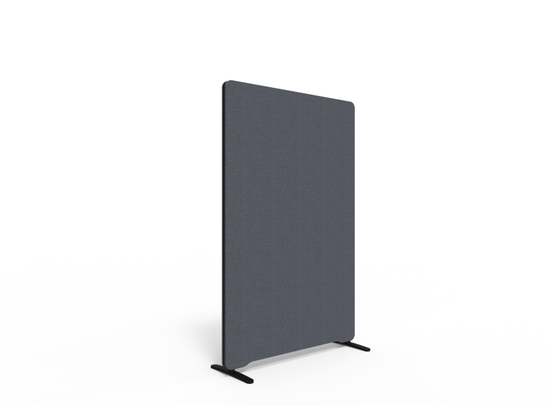 Lintex Edge skærmvæg 100x150cm Cara stof koksgrå