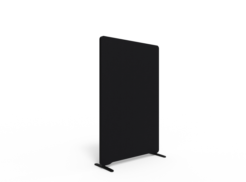 Lintex Edge skærmvæg 100x150cm Cara stof sort