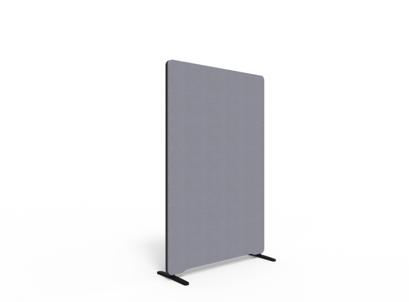 Lintex Edge skærmvæg 100x150cm Cara stof mellemgrå