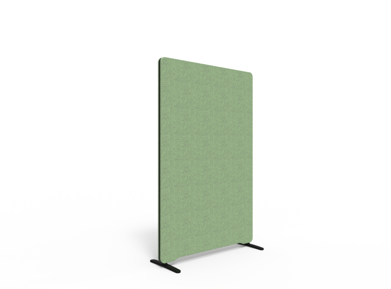 Lintex Edge skærmvæg 100x150cm Cara stof lys grøn