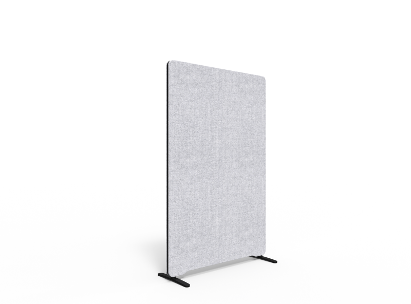 Lintex Edge skærmvæg 100x150cm Blazer Lite stof lys grå