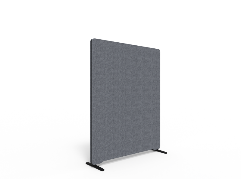 Lintex Edge skærmvæg 120x150cm Cara stof mørk grå