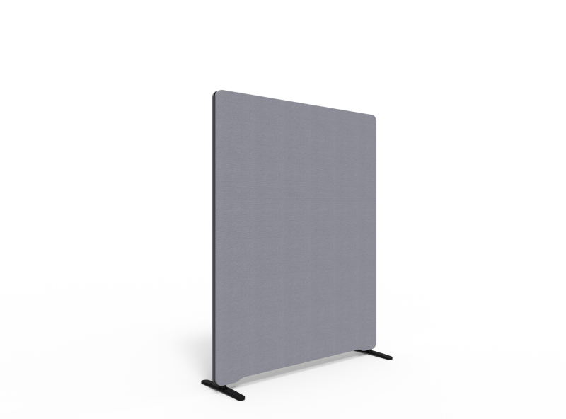 Lintex Edge skærmvæg 120x150cm Cara stof mellemgrå