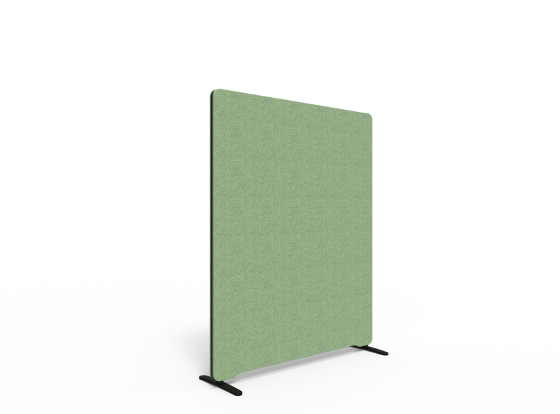 Lintex Edge skærmvæg 120x150cm Cara stof lys grøn