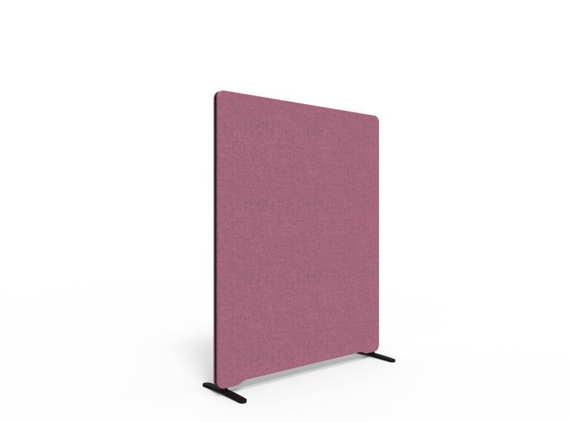Lintex Edge skærmvæg 120x150cm Blazer Lite stof lys rød