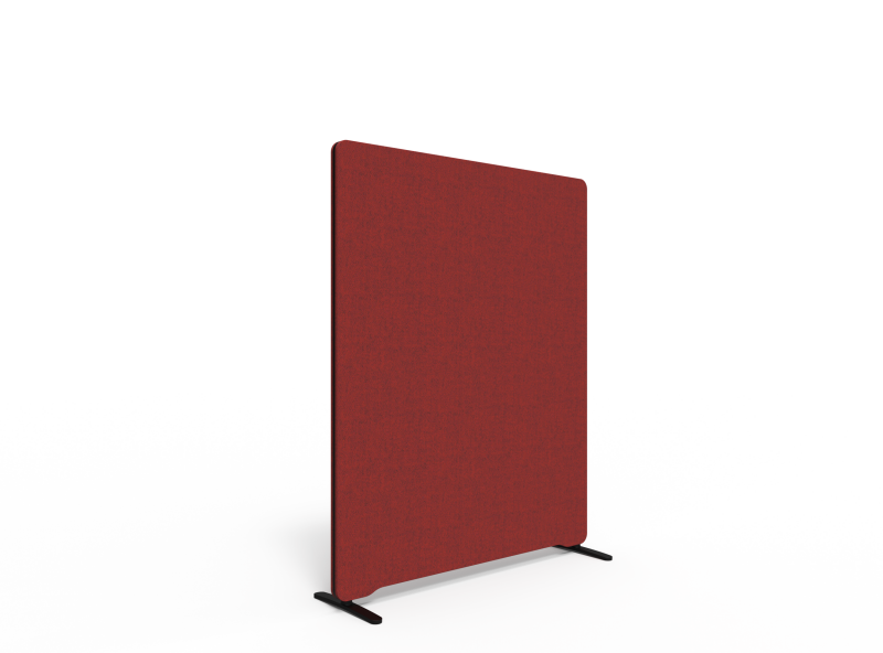 Lintex Edge skærmvæg 120x150cm Blazer Lite stof rød