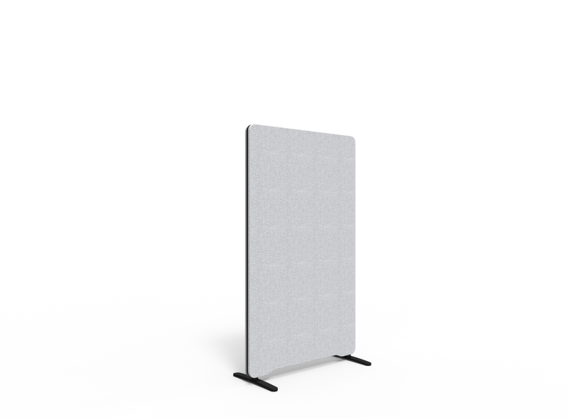 Lintex Edge skærmvæg 80x135cm Cara stof lys grå