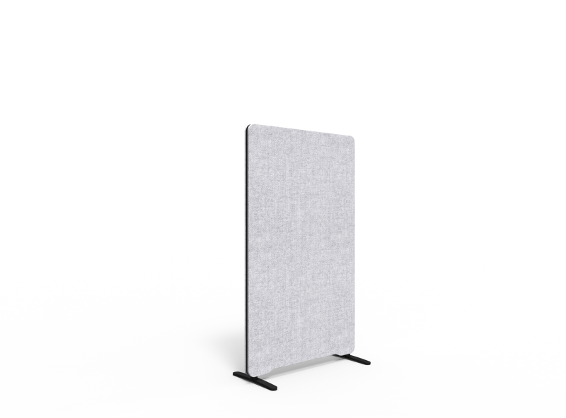 Lintex Edge skærmvæg 80x135cm Blazer Lite stof lys grå