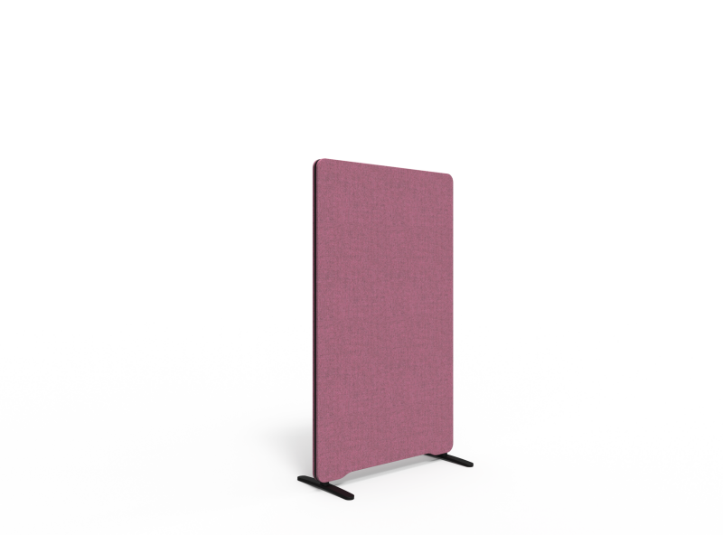 Lintex Edge skærmvæg 80x135cm Blazer Lite stof lys rød