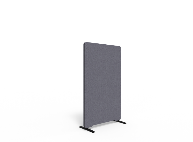 Lintex Edge skærmvæg 80x135cm Blazer Lite stof mørk grå