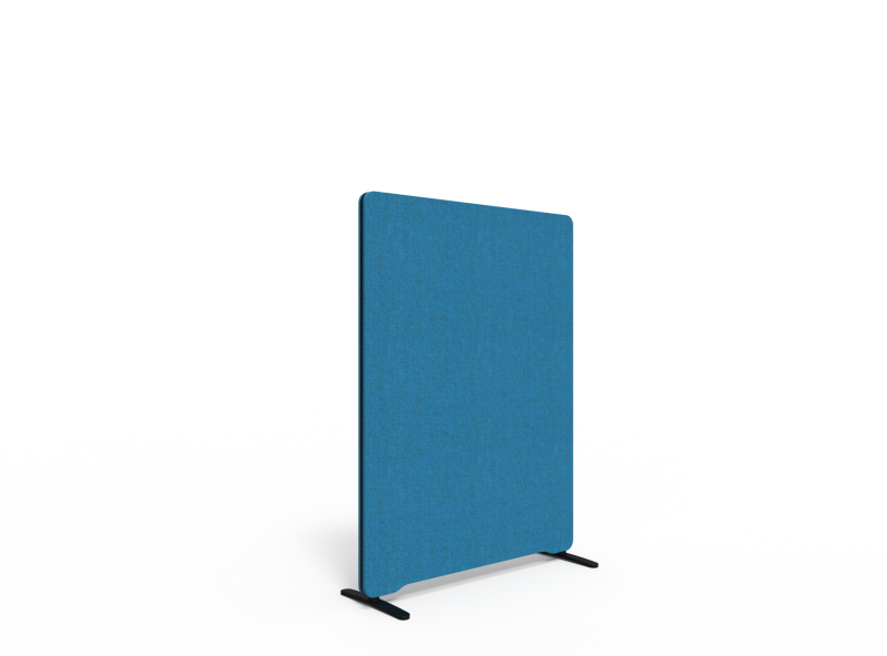 Lintex Edge skærmvæg 100x135cm Blazer Lite stof blå