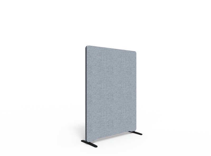 Lintex Edge skærmvæg 100x135cm Blazer Lite stof grågrøn