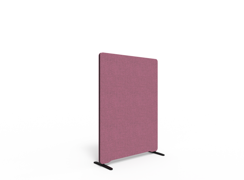 Lintex Edge skærmvæg 100x135cm Blazer Lite stof lys rød
